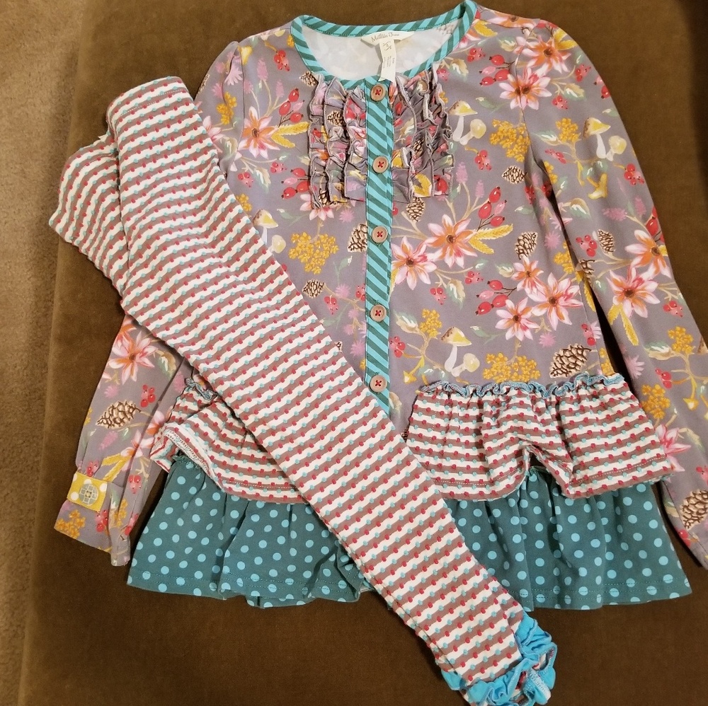 Matilda Jane Far Away Tunic 8 & Illusion Legging 6